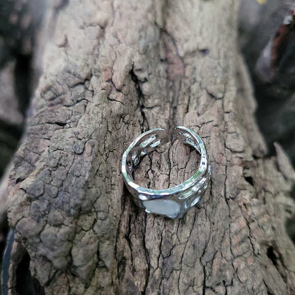 2 for $14! Silver Gem Ring NWOT - Picture 2 of 2